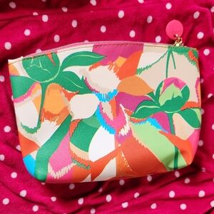 Colorful Women's Tropical Makeup Bag